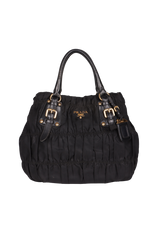 TESSUTO GAUFRE SATCHEL