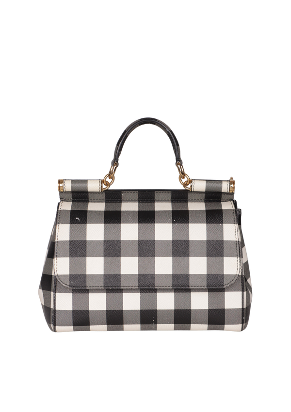 CHECKER LARGE MISS SICILY BAG
