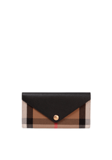 HOUSE CHECK CONTINENTAL WALLET