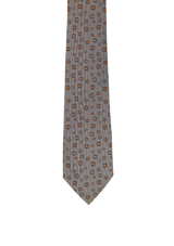 PRINTED SILK TIE
