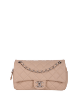 CHANEL ZIP FLAP CHAIN SHOULDER BAG