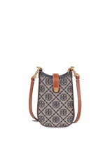 T MONOGRAM PHONE CROSSBODY
