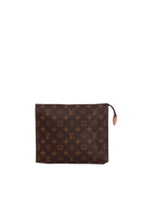 MONOGRAM TOILETRY POUCH 26