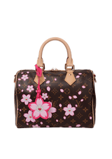 MONOGRAM CHERRY SPEEDY 25 BANDOULIÈRE