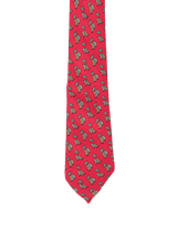 PRINTED SILK TIE