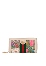 OPHIDIA FLORA PRINT CONTINENTAL WALLET