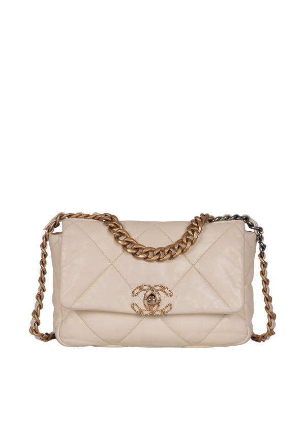 19 FLAP BAG GOATSKIN