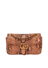 PYTHON GG MARMONT MEDIUM BAG