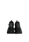 PEGASUS NYLON AND LEATHER SNEAKERS 40