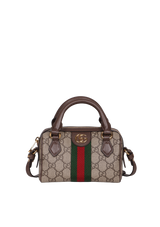 GG SUPREME SUPER MINI OPHIDIA BAULETTO BAG