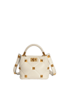 ROMAN STUD TOP HANDLE BAG