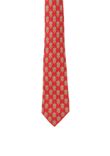 PRINTED SILK TIE
