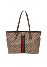 GG SUPREME LARGE OPHIDIA SHOPPING BAG