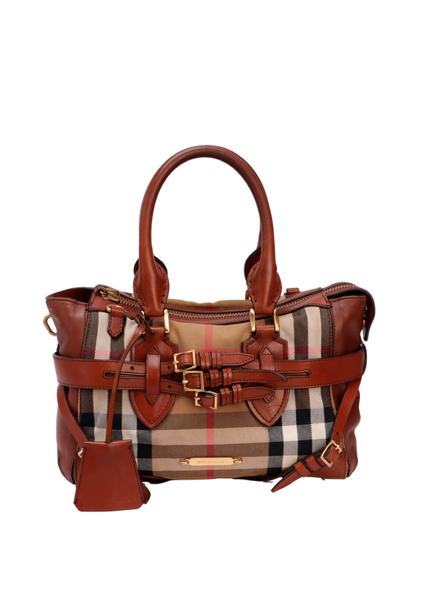 HOUSE CHECK LYNHER BRIDLE BAG