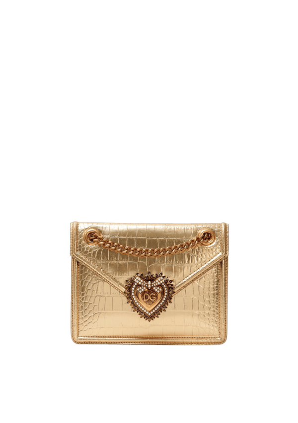 CRODODILE EMBOSSED MINI ENVELOPE DEVOTION BAG