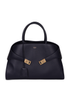 MEDIUM LEATHER HUG BAG