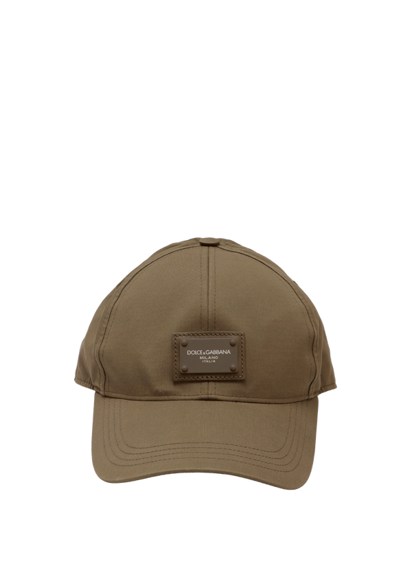 LOGO PLAQUE BASEBALL CAP
