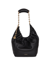 LEATHER SQUEEZE BAG