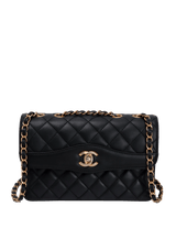 COCO VINTAGE FLAP BAG LAMBSKIN MEDIUM