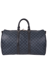 DAMIER COBALT KEEPALL BANDOULIÈRE 45