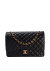 MAXI CLASSIC DOUBLE FLAP CAVIAR