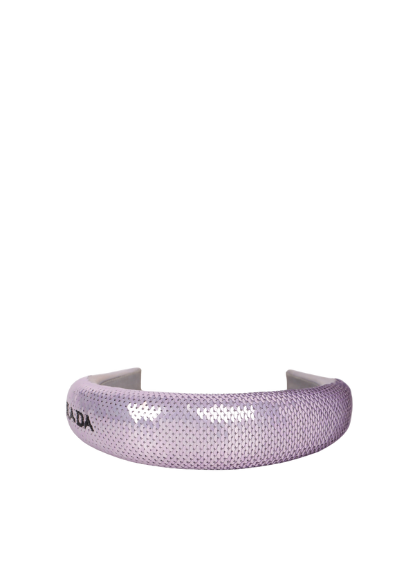 SEQUIN LOGO HEADBAND