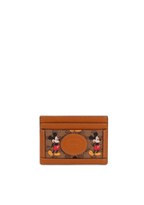 X DISNEY MICKEY MOUSE MICRO GG MONOGRAM CARD HOLDER
