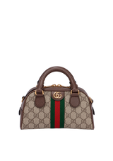 GG SUPREME MINI OPHIDIA TOP HANDLE DOME BAG