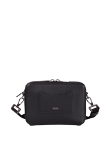 DOUBLE ZIP CROSSBODY POUCH