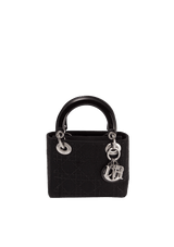 LIMITED EDITION CRYSTAL CANNAGE MINI LADY DIOR
