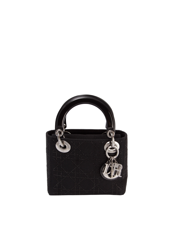LIMITED EDITION CRYSTAL CANNAGE MINI LADY DIOR