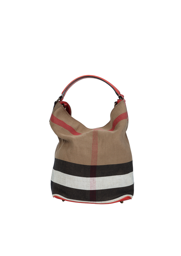 HOUSE CHECK ASHBY BUCKET BAG