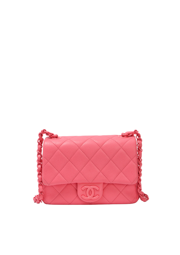 CAVIAR MINI INCOGNITO SQUARE FLAP BAG