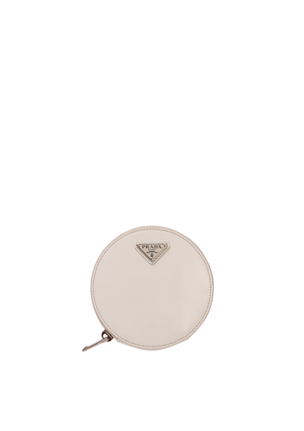 ROUND POUCH BAG W/ CHAIN