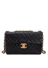 VINTAGE QUILTED FLAP BAG