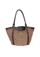 GG CANVAS D-RING BAG