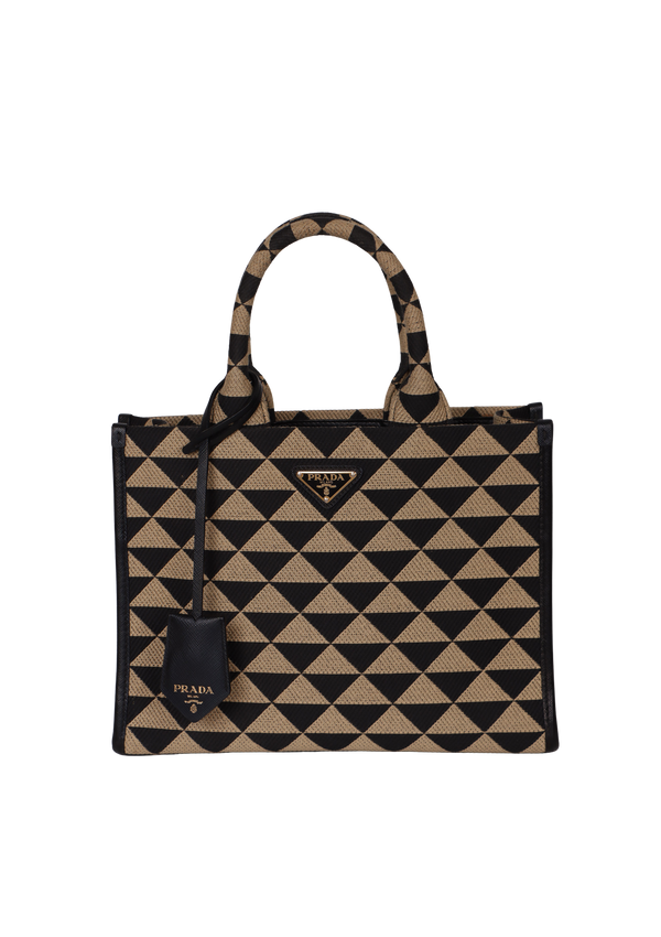 SMALL SYMBOLE JACQUARD TOTE