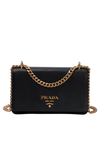 PATTINA TESSUTO SAFFIANO FLAP BAG