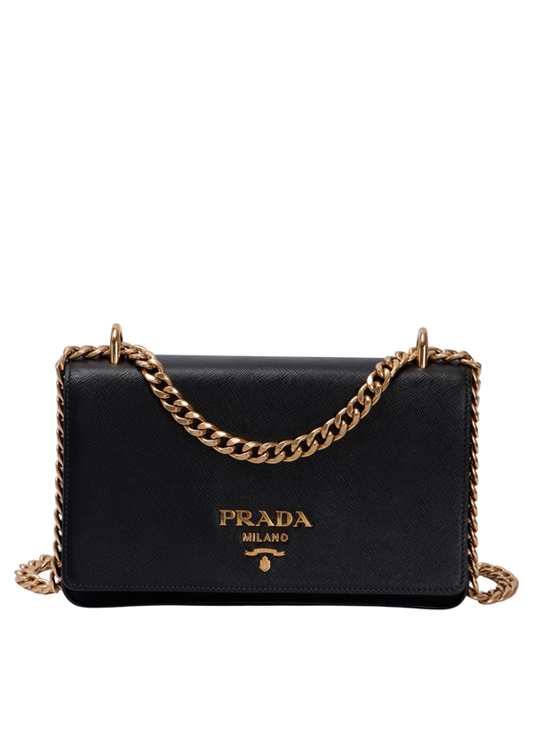 PATTINA TESSUTO SAFFIANO FLAP BAG