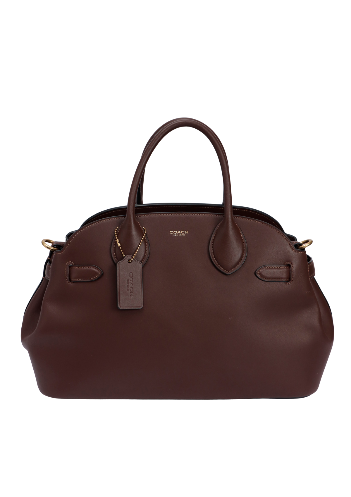 BOLSA COACH EMPIRE CARRYALL 35 MARROM ORIGINAL – Gringa