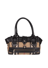 NOVA CHECK MANOR SATCHEL