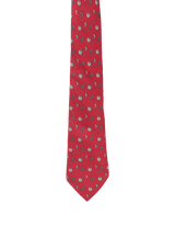 PRINTED SILK TIE