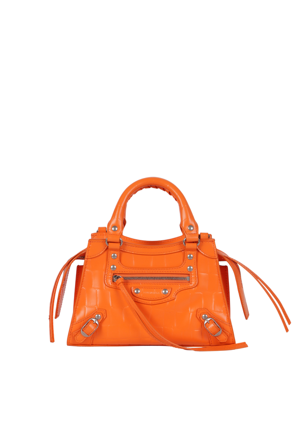 MINI NEO CLASSIC CROCO EMBOSSED BAG