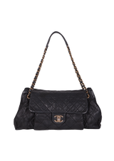 CHIC QUILT FLAP BAG
