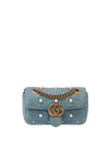 DENIM PEARL GG MARMON MINI BAG