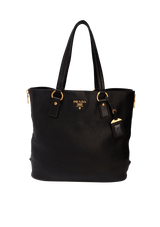 VITELLO DAINO SHOPPER ZIP