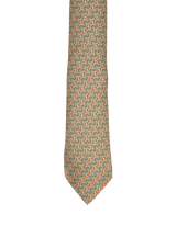 PRINTED SILK TIE