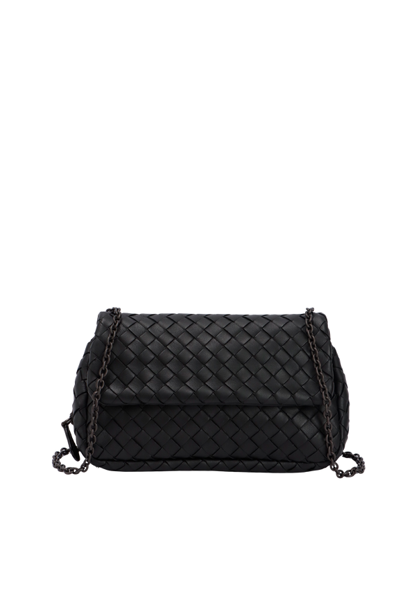 MINI INTRECCIATO FLAP BAG