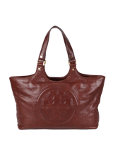 LEATHER BOMBE TOTE