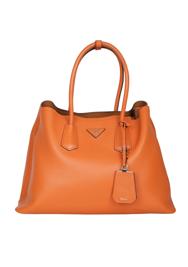 SAFFIANO CUIR DOUBLE TOTE